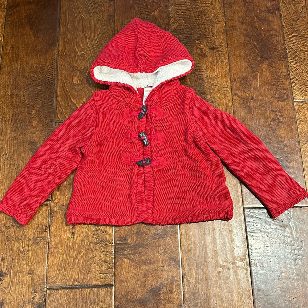 Gymboree Toddler Girls Red Sweater ♥️